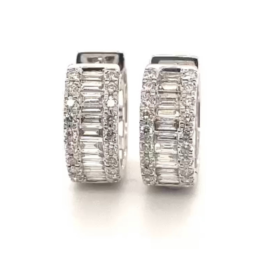 The Rochelle diamond hoop